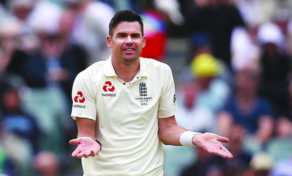James Anderson. (Reuters)