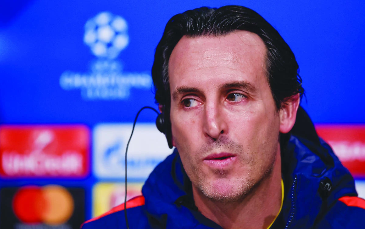 PSG boss Unai Emery is happy his side have been drawn to face Real Madrid . (AFP)