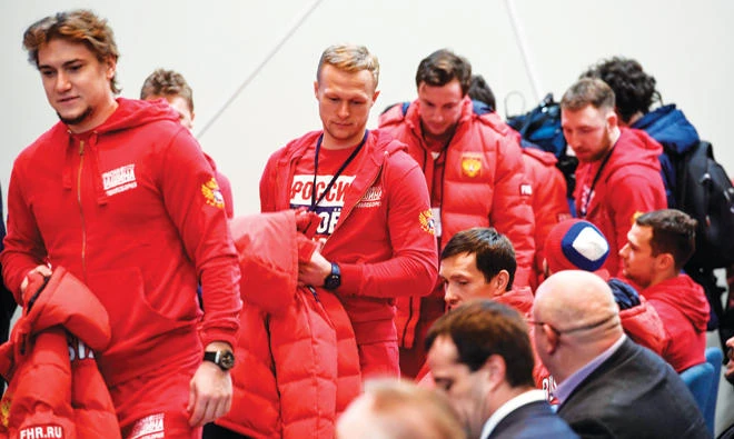 Russia’s ice hockey team will be at the Games. (Reuters)
