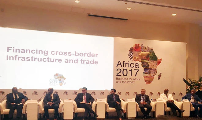 ITFC Chief Operating Officer Nazeem Noordali spoke about the ITFC’s role in African trade finance during a panel on ‘Financing Cross-Border Infrastructure and Trade.’