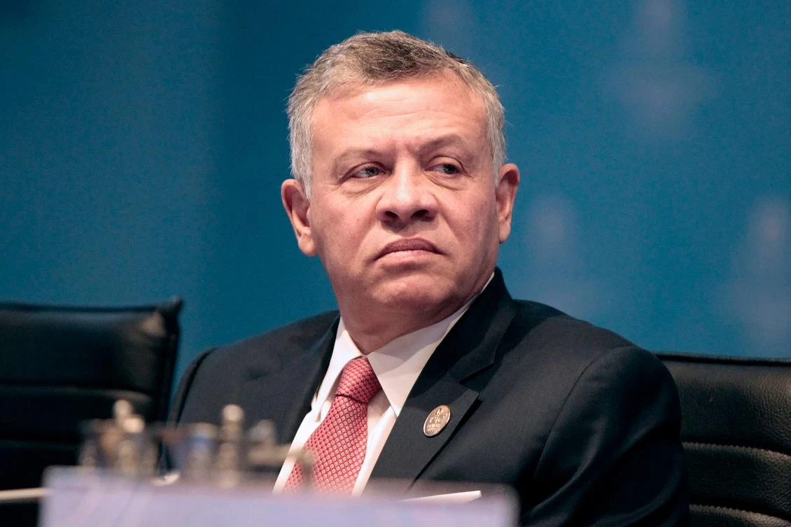 Jordan’s King Abdullah II attending the Extraordinary Summit of the Organization of Islamic Cooperation (OIC) on last week’s US recognition of Jerusalem as Israel’s capital, in Istanbul. (AFP PHOTO / YOUSEF ALLAN / JORDANIAN ROYAL PALACE)