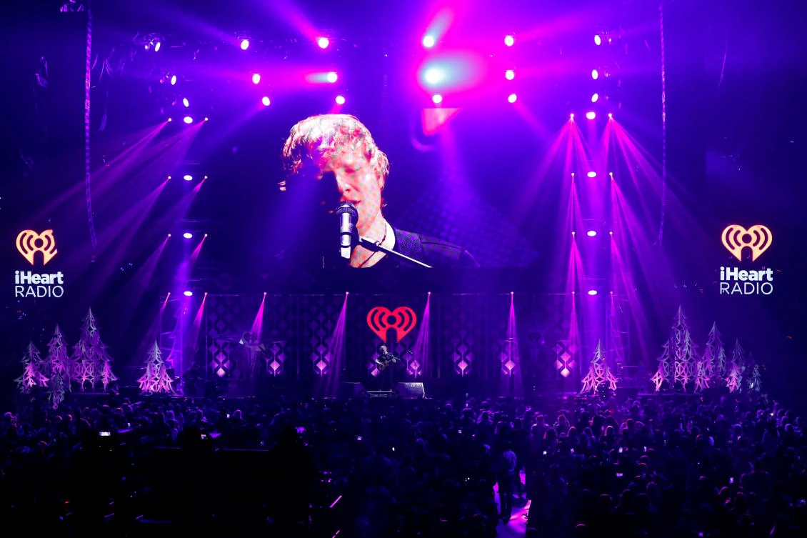 Ed Sheeran performs during iHeartRadio Jingle Ball Tour at The Forum in Inglewood, California this month. An Australian, a Briton and two New Zealanders have been jailed for four weeks each in Singapore for selling forged tickets to an Ed Sheeran concert. (Reuters)