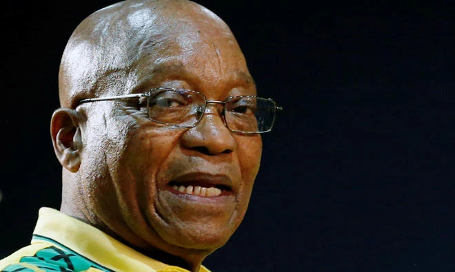 President of South Africa Jacob Zuma attends the 54th national conference of the ruling African National Congress (ANC) at the Nasrec expo center in Johannesburg, South Africa on Dec. 16, 2017. (Reuters)
