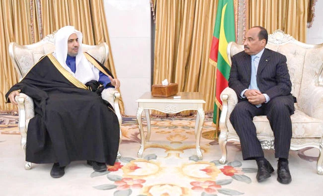 Mauritania president receives Muslim World League secretary-general