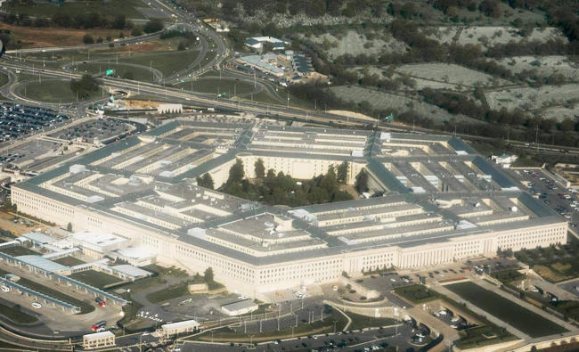 This file photo taken on April 23, 2015 shows the Pentagon in Arlington, Virginia outside Washington, DC. (AFP)
