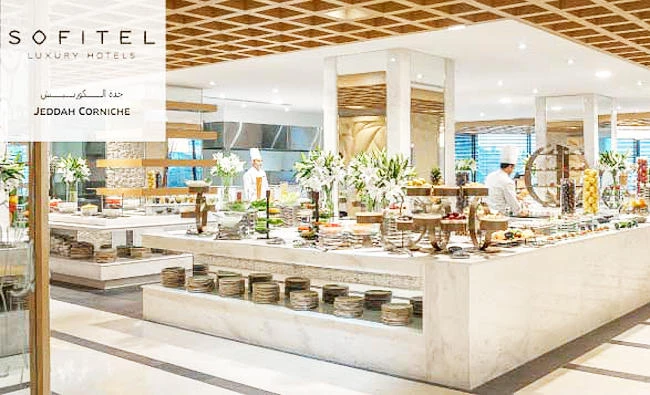 Friday international brunch at Sofitel Jeddah Corniche