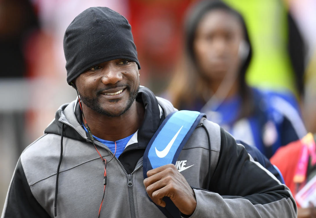 Justin Gatlin says he has fired coach Dennis Mitchell following an undercover investigation that appeared to show people linked to the sprinter offering to supply performance-enhancing drugs. (AP)