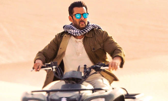 Salman Khan in Abu Dhabi’s Liwa desert