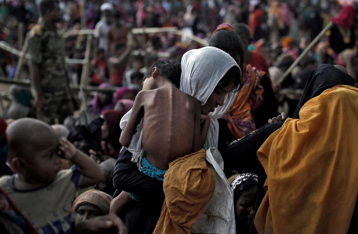 More than 650,000 Rohingya fled into Bangladesh after attacks by Muslim insurgents on the Myanmar security forces triggered a response by the army. (Reuters)