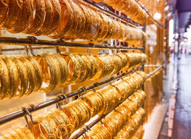 Gold has risen more than 2 percent from a five-month low. (shutterstock)