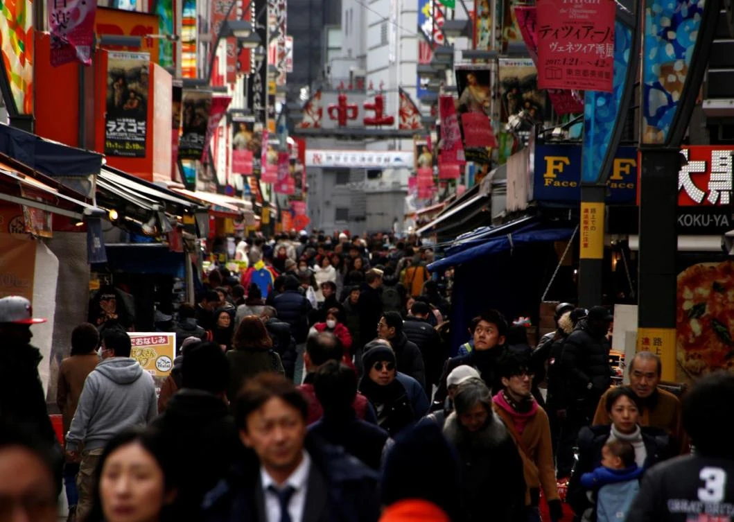 The Japanese government in its assessment said that the economy remains on a recovery path helped by consumer spending and business investment. (Reuters)