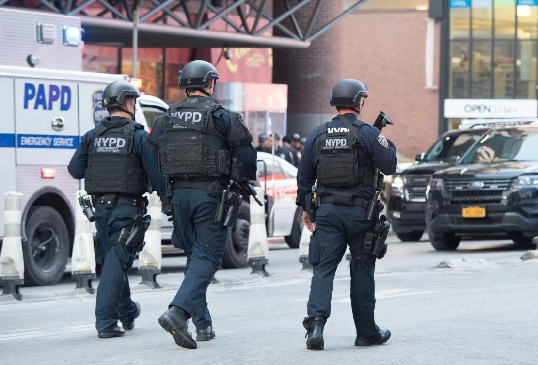 Police respond to a reported explosion at the Port Authority Bus Terminal on December 11, 2017 in New York. (AFP)