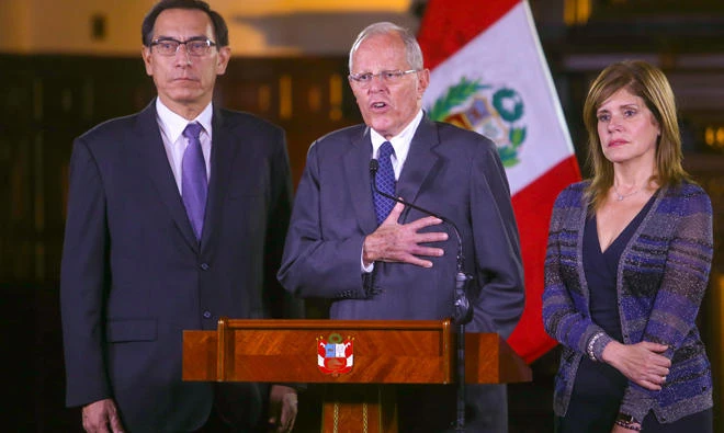 Peru president, crying ‘coup,’ signals VPs would quit if he ousted
