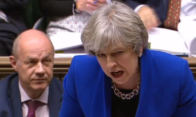British PM May forces her deputy to resign over porn scandal