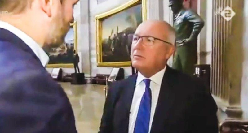 US ambassador caught out over ‘fake news’ jibe