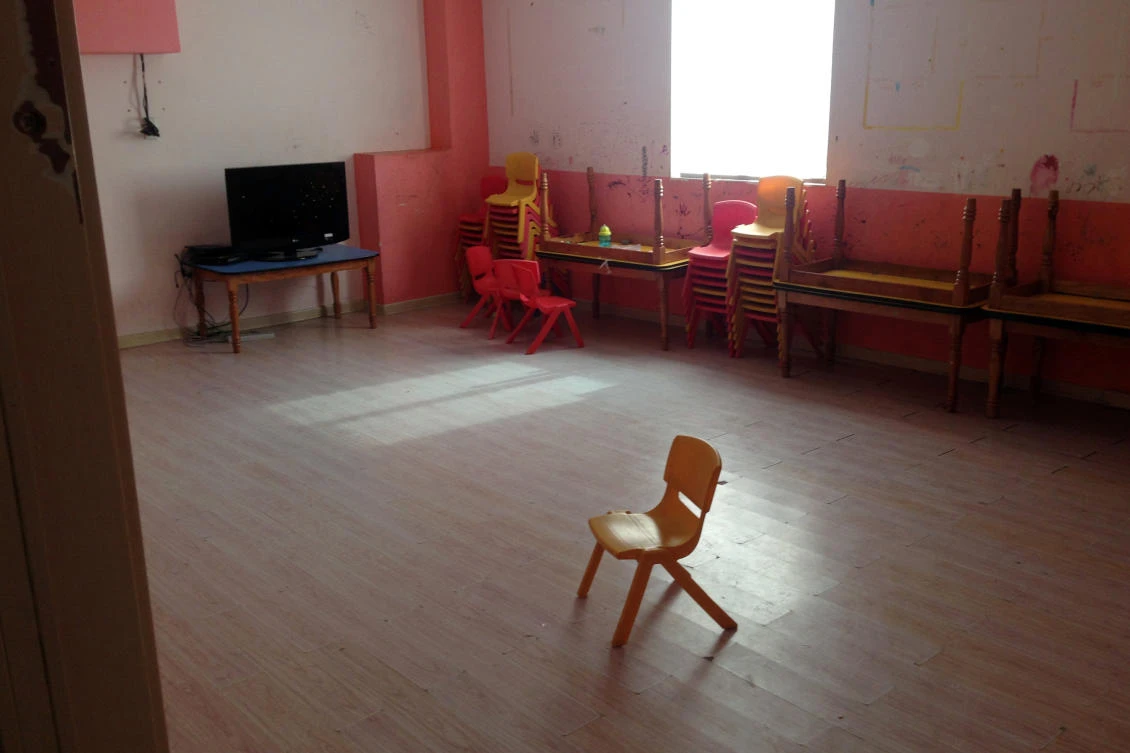 A room that used to house Sunday School classes is pictured at a church in Wenzhou, Zhejiang province, China December 18, 2017. (Reuters)
