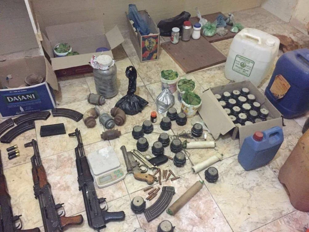 Egyptian security raid a farm in Sharqiya used by militants as a hideout and training post to carry out attacks in north Sinai (Reuters)