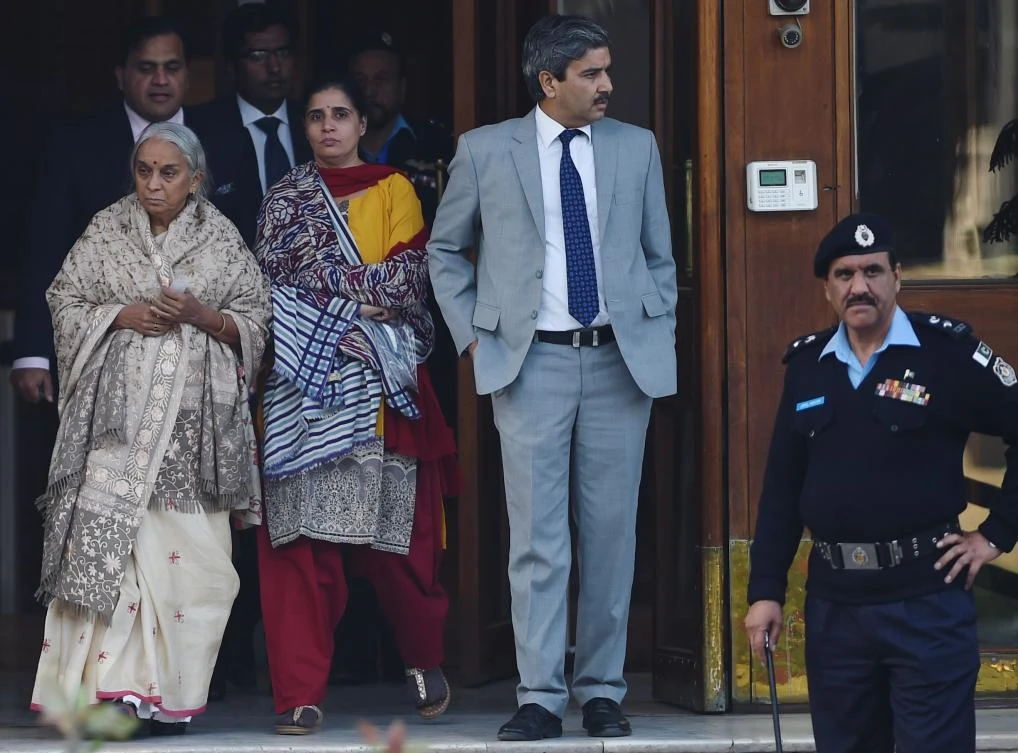 Pakistan allows convicted Indian spy to meet family in rare move