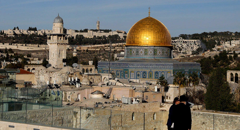 A general view shows the Dome of the Rock and Jerusalem's Old City. (Reuters)