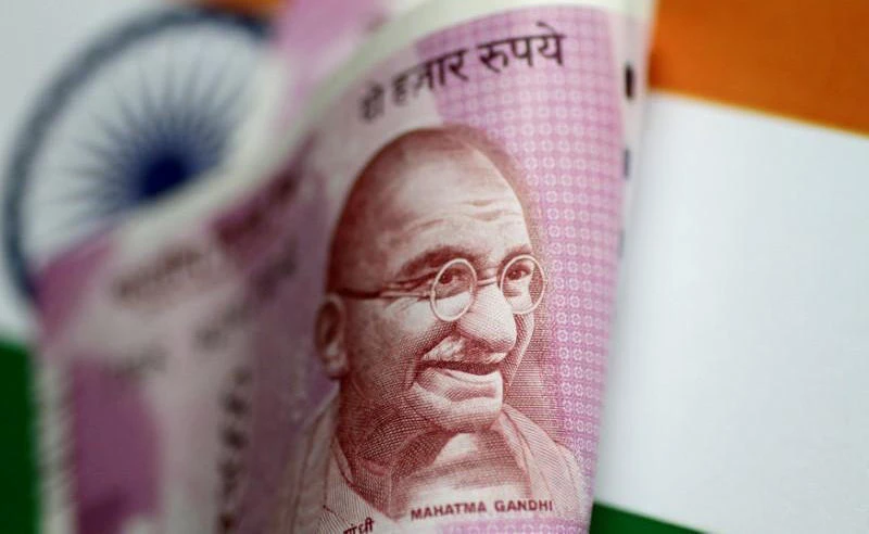 An India Rupee note is seen in this illustration file photo taken on June.1, 2017. (REUTERS)