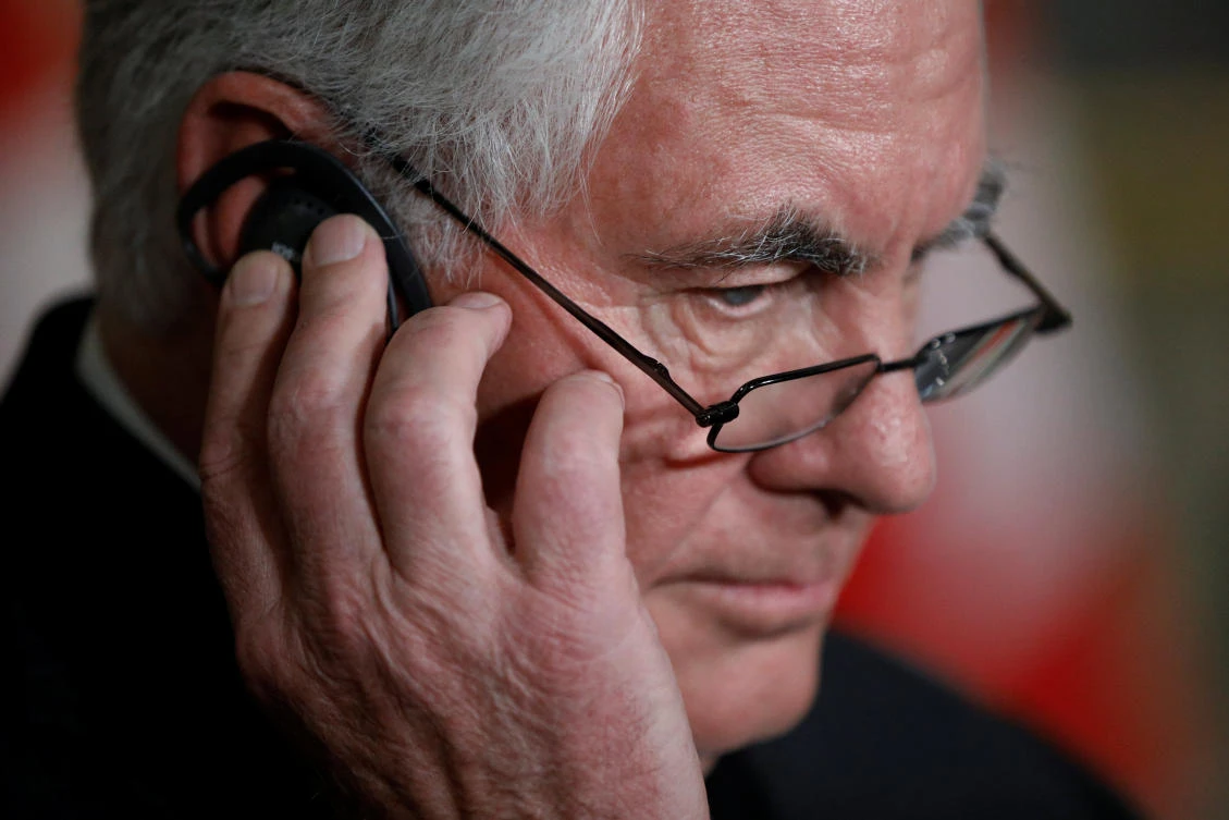 Tillerson defends foreign policy record at year’s end
