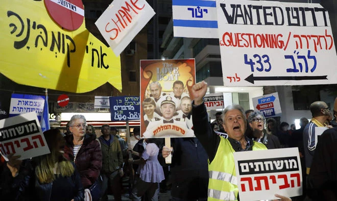 Israel passes law ‘to shield PM’ from police probe