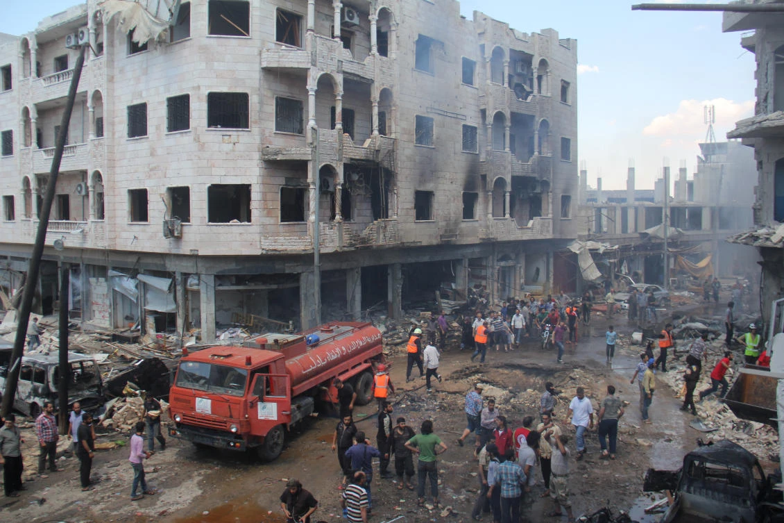 Regime forces have retaken several villages in northwestern Syria (AFP)