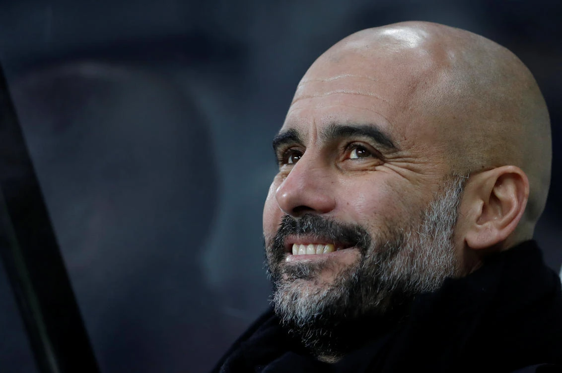 Manchester City manager Pep Guardiola before the Newcastle United vs Manchester City on December 27, 2017 (Reuters)