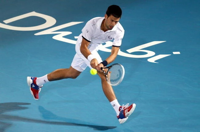 Former world number one Novak Djokovic was scheduled to play Spain’s Roberto Bautista Agut in the semifinals of the exhibition tournament at 1900 local time. (AFP)