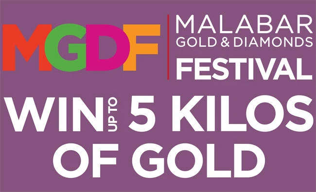 Win up to 5 kilos of gold at Malabar Gold & Diamonds Festival