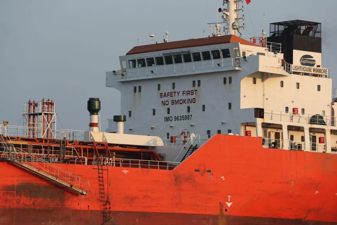 The tanker Lighthouse Winmore, chartered by Taiwanese company Billions Bunker Group, was briefly seized and inspected by South Korea in November for transferring oil products to a North Korean vessel, breaching UN sanctions. (Yonhap/AFP)