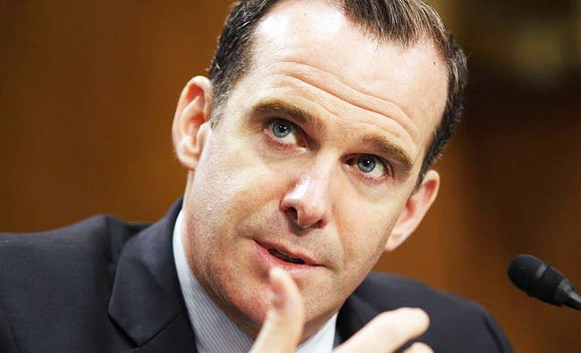 Brett McGurk, US representative to the anti-Daesh coalition