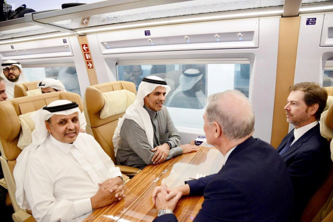 High-speed rail takes minister on first Madinah-Makkah journey