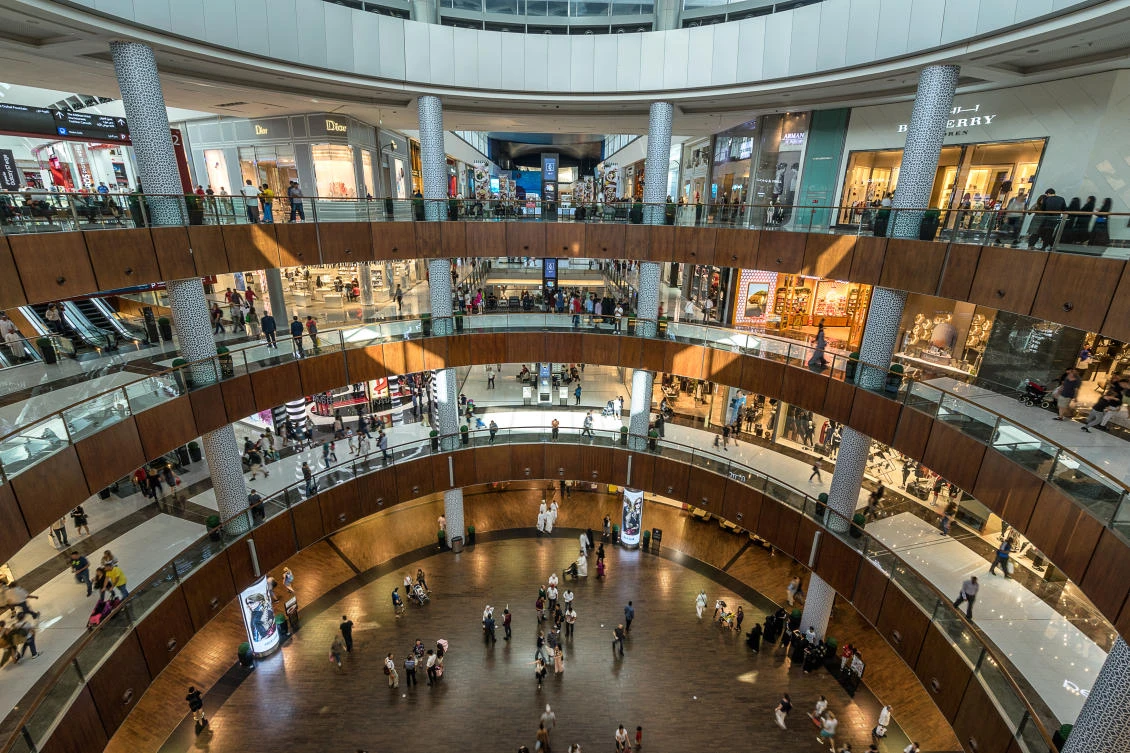 On the first day of its introduction, the VAT charge appeared to be widely applied at Dubai Mall outlets (Shutterstock)