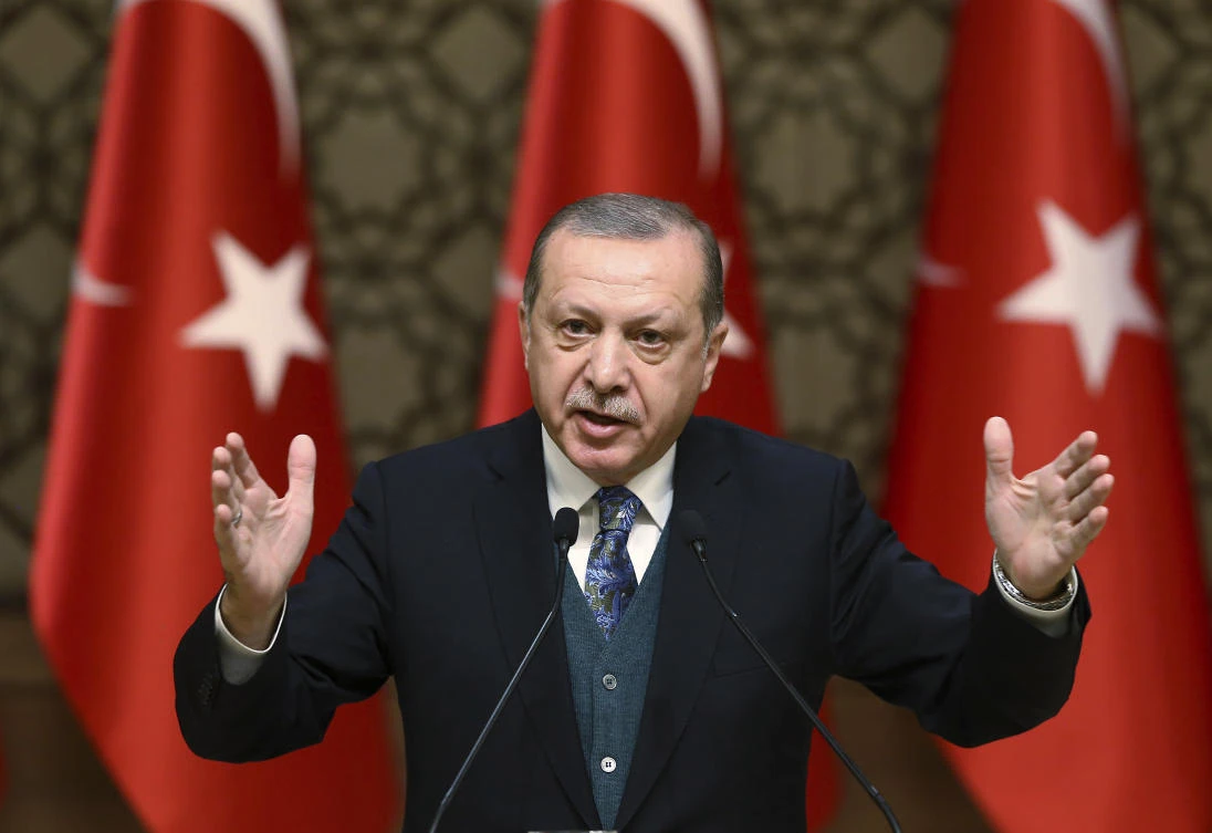 Turkey’s President Recep Tayyip Erdogan. (Kayhan Ozer/Pool Photo via AP)