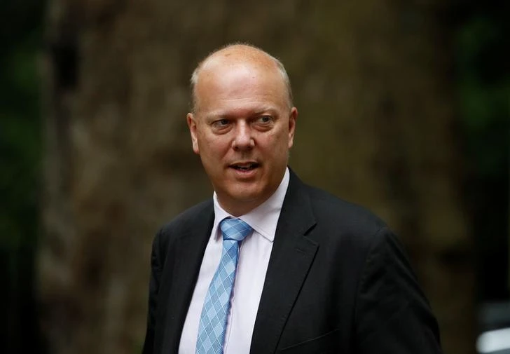 British Transport Secretary Chris Grayling came under fire over his ‘globetrotting’ visit to Qatar. (Reuters)