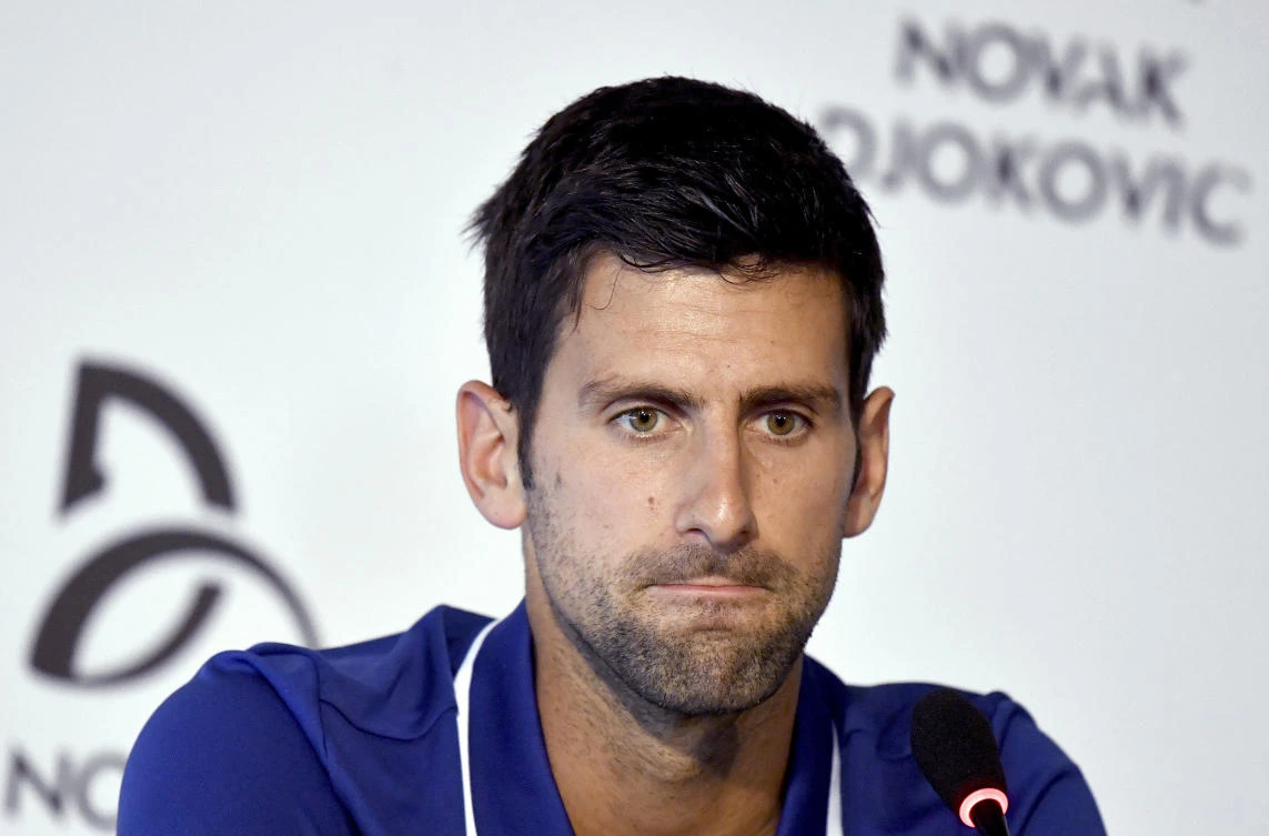Novak Djokovic will take part in two exhibition tournaments next week before deciding if he can play at the Australian Open. (AP)
