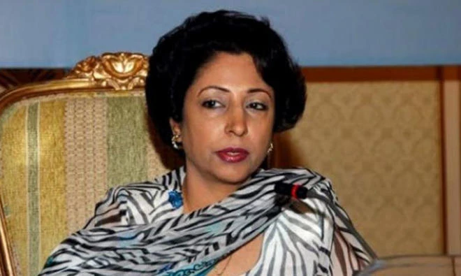 Pakistan’s ambassador to the UN, Maleeha Lodhi. (File photo/AFP)
