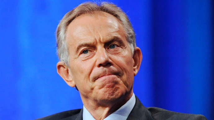 Tony Blair, the Labour prime minister from 1997 to 2007, said Britain would be poorer and weaker, and he warned that Prime Minister Theresa May had solved none of the problems over Northern Ireland’s post-Brexit status. (Reuters)
