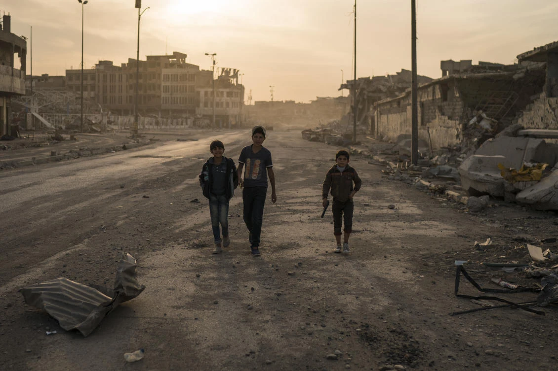 The cost to rebuild after driving out Daesh will be enormous, according to Iraqi officials. Baghdad estimates $100 billion is needed nationwide. (AP)