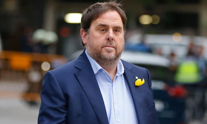 Catalan separatist Junqueras seeks release from detention