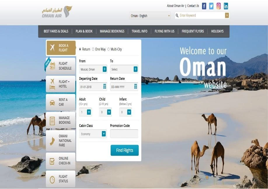 A screenshot of the new Web page.