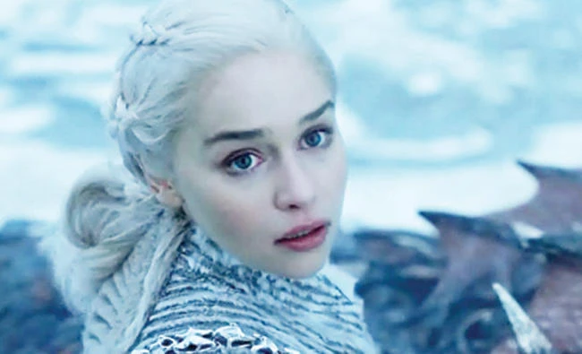 Emilia Clarke depicts Daenerys Targaryen
in Game of Thrones.