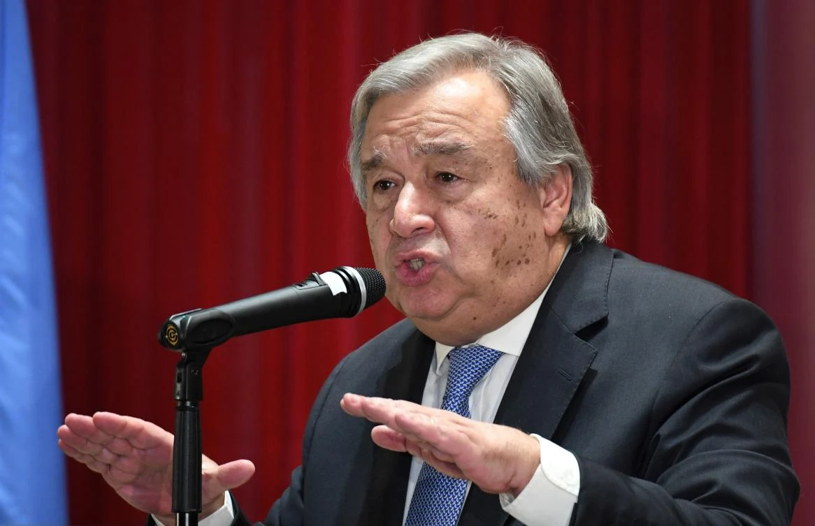 UN Secretary-General Antonio Guterres is deeply concerned by a spike in tensions in a buffer zone in disputed Western Sahara. (AFP)