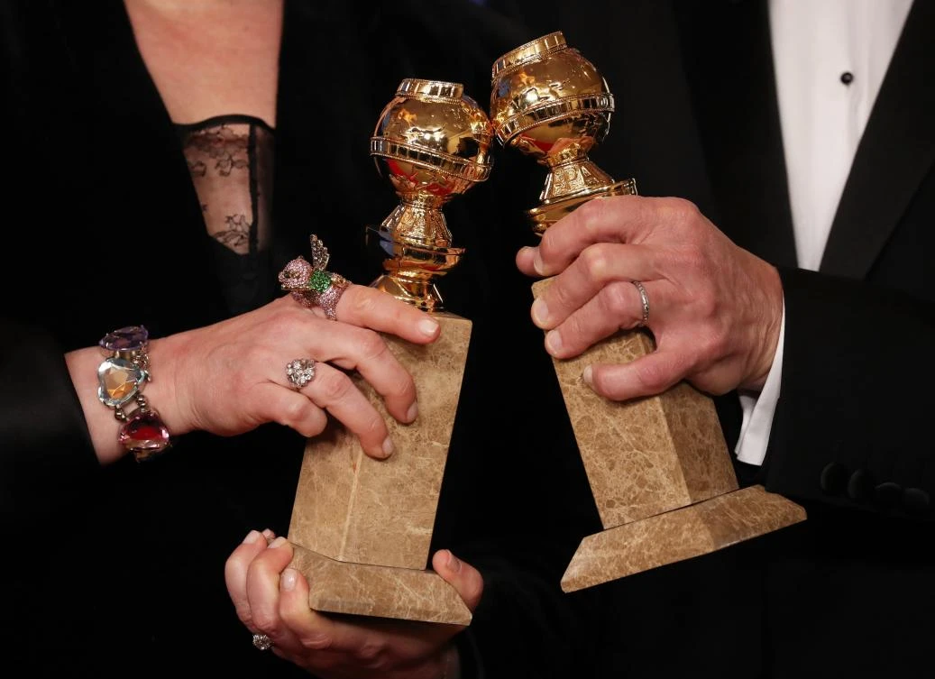 Hollywood stars declare war on sexual misconduct at Globes
