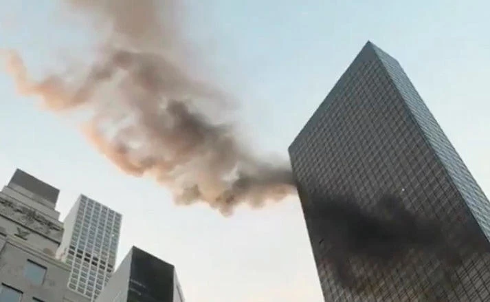 Fire reported at N.Y.’s Trump Tower, two injured — officials