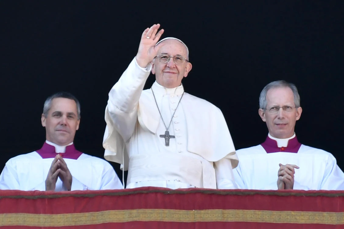 Pope Francis urged concerted international efforts to rebuild trust on the Korean peninsula and in Syria, using his annual foreign policy address. (AFP)