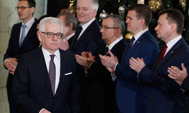 Polish PM sacks key ministers in moves to mend EU ties
