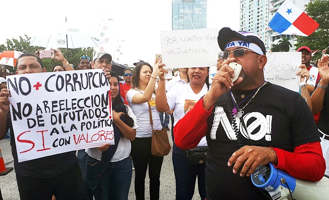 Anticorruption protest in Panama draws thousands
