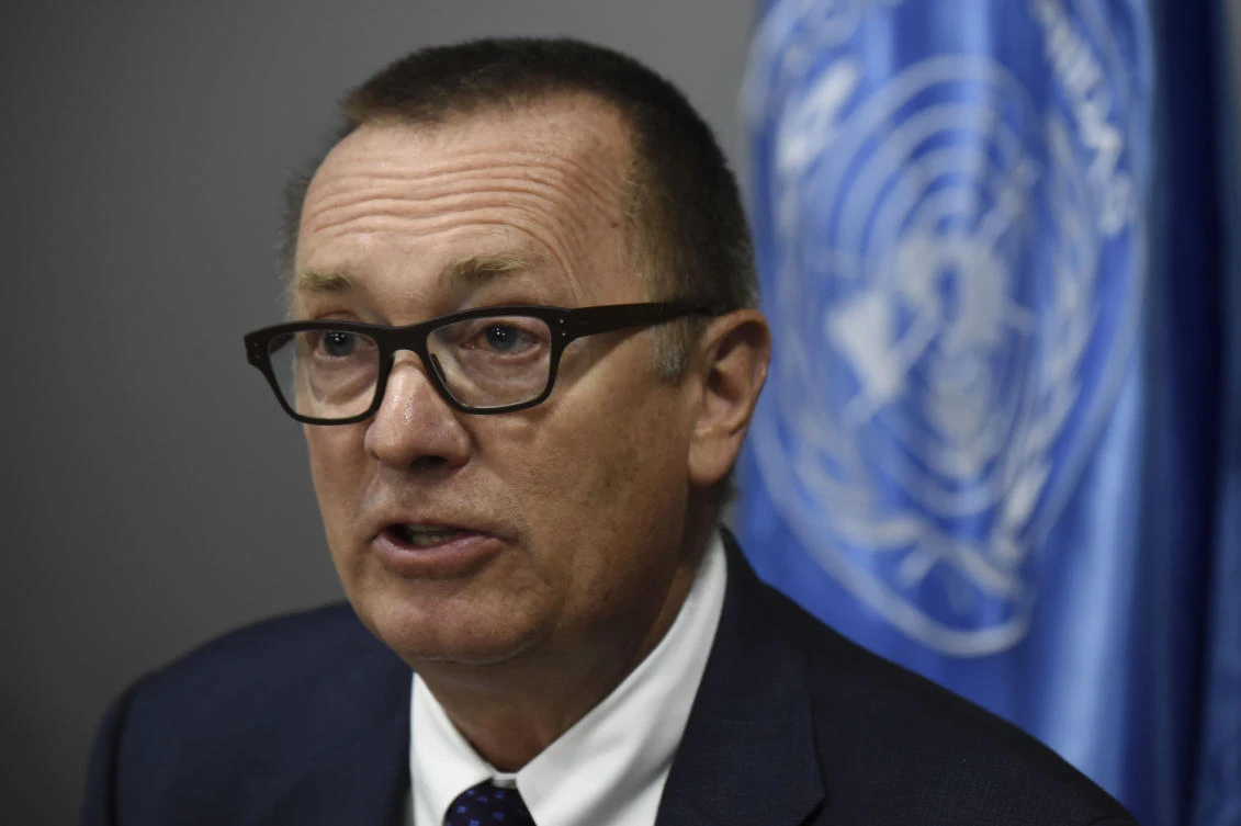 UN under secretary general for political affairs Jeffrey Feltman traveled to Libya to seek progress in a new UN push to unite the country and end years of chaos. (AFP)